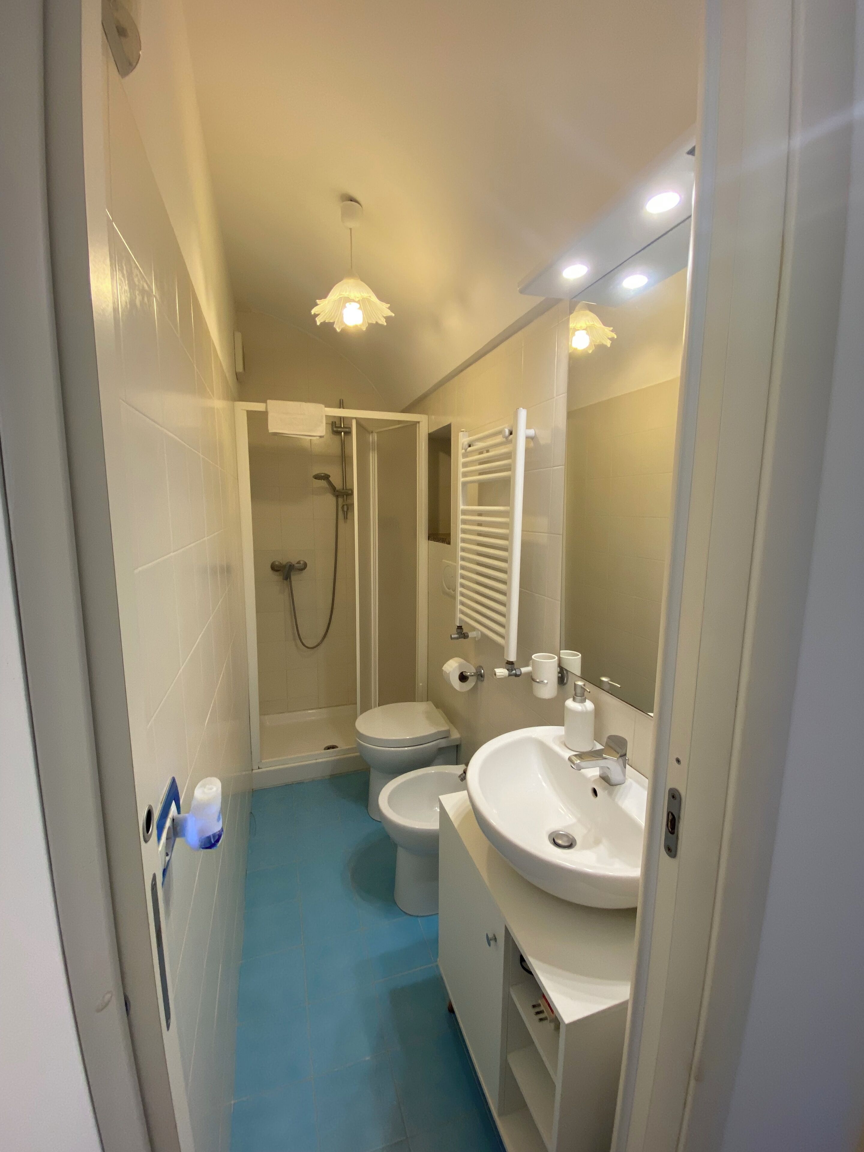 Comfort appartement, uitzicht op zee | Badkamer