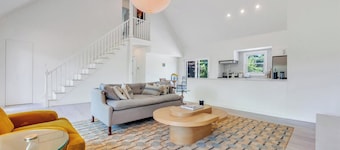 Beautifully updated Water Mill retreat with a private pool, expansive...