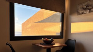 Mini-fridge, dishwasher, cookware/dishes/utensils - Bevimar Suites Private Unheated Jacuzzi (Finikia)