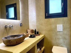 Suite, Balkon, Meerblick | Badezimmer