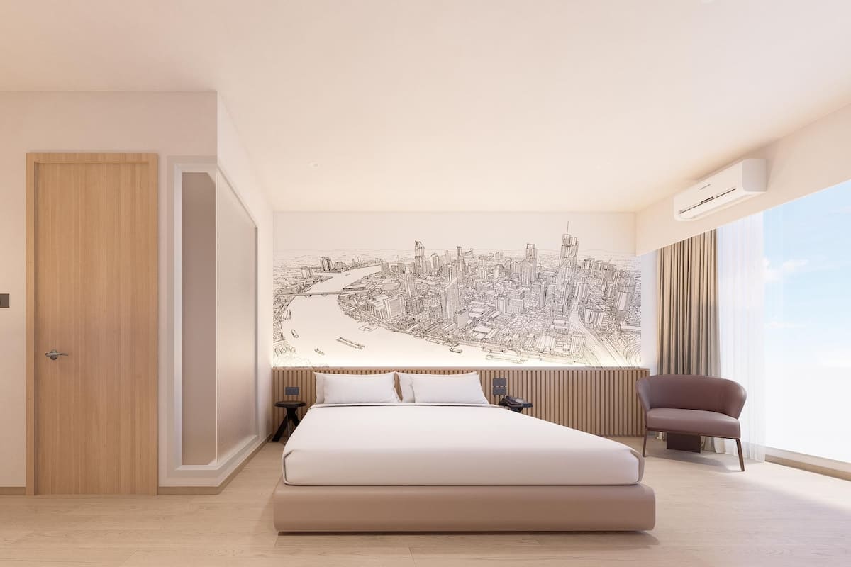 Executive Room, 1 Double Bed, Non Smoking, Corner | In-room safe, desk, blackout curtains, free WiFi