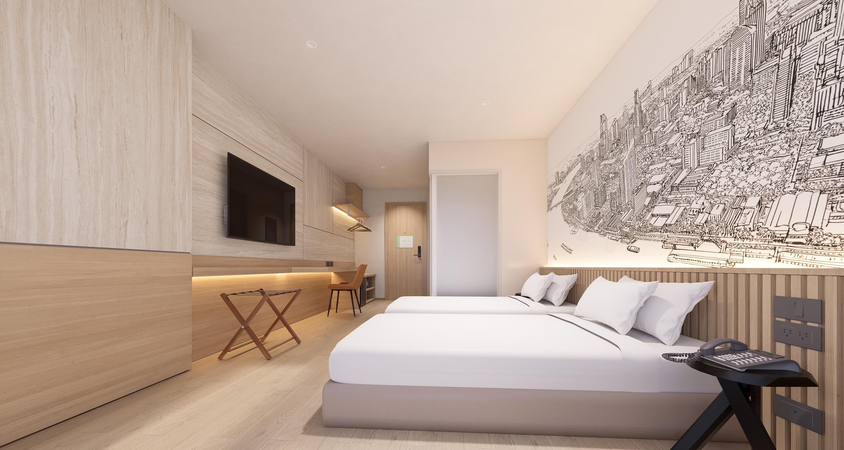 Deluxe Room, 2 Single Beds, Non Smoking