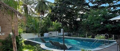 Alberca al aire libre