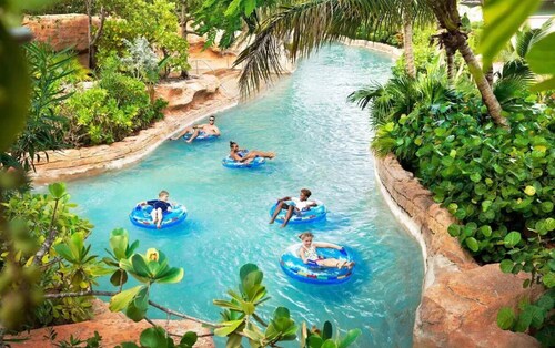 Make your vacation a true paradise with easy access to the water park.