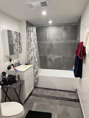 Bathroom - Brooklyn Loft with 8 ft pool table, king sized bed, full wall of windows and AC! (brooklyn)