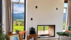 Casa Premium, 2 camere da letto, caminetto | Area soggiorno