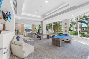 Condo, Balcony, Sea View | Games room - Atlantic Ocean Sunrise Suite Unit 820 (Fort Lauderdale)