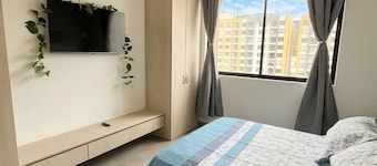 Modern apartment 5 minutes from the beach | 2 bedrooms | parking space