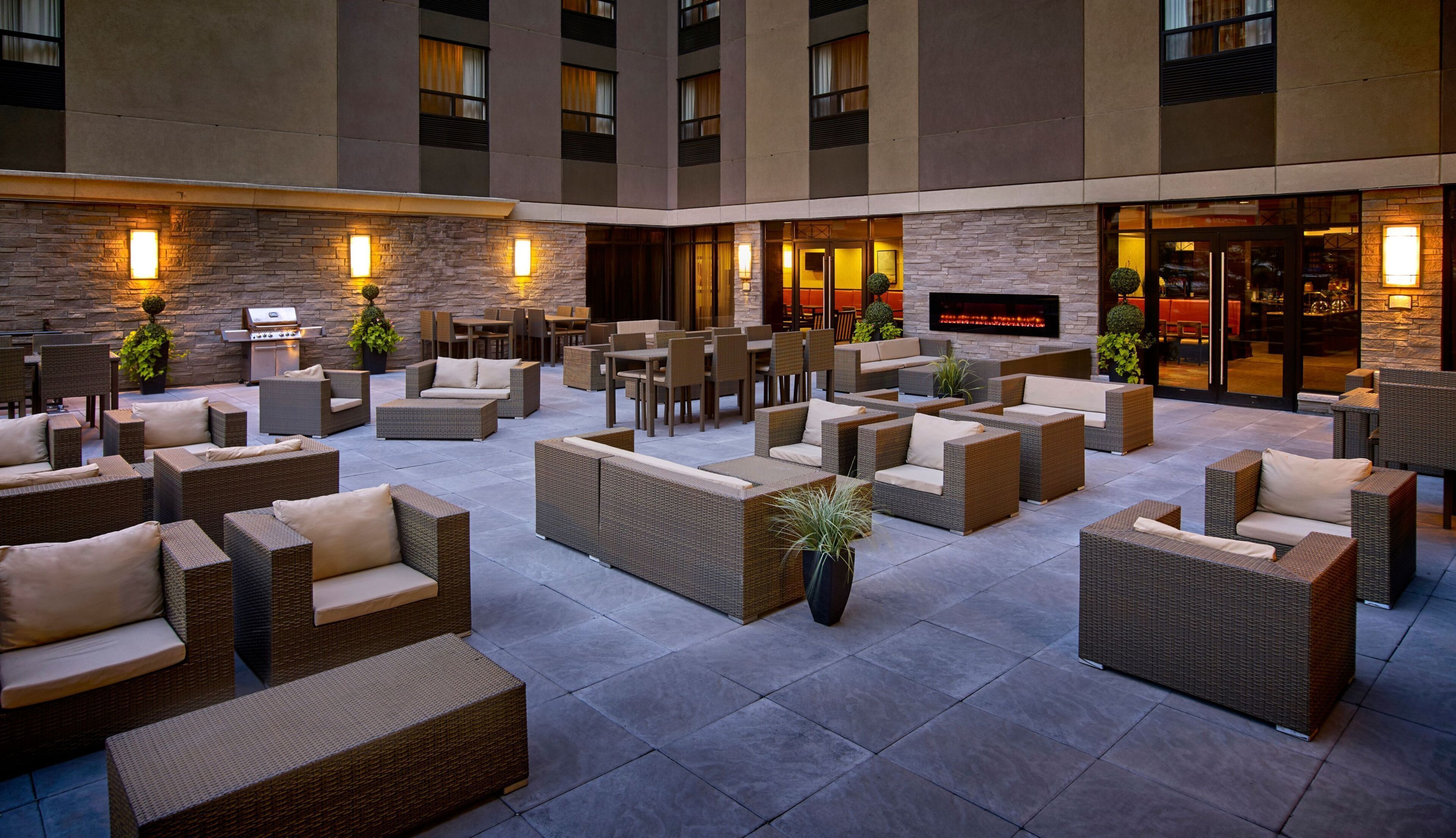 Outdoor dining