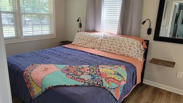 2 slaapkamers, een bureau, gratis wifi, beddengoed