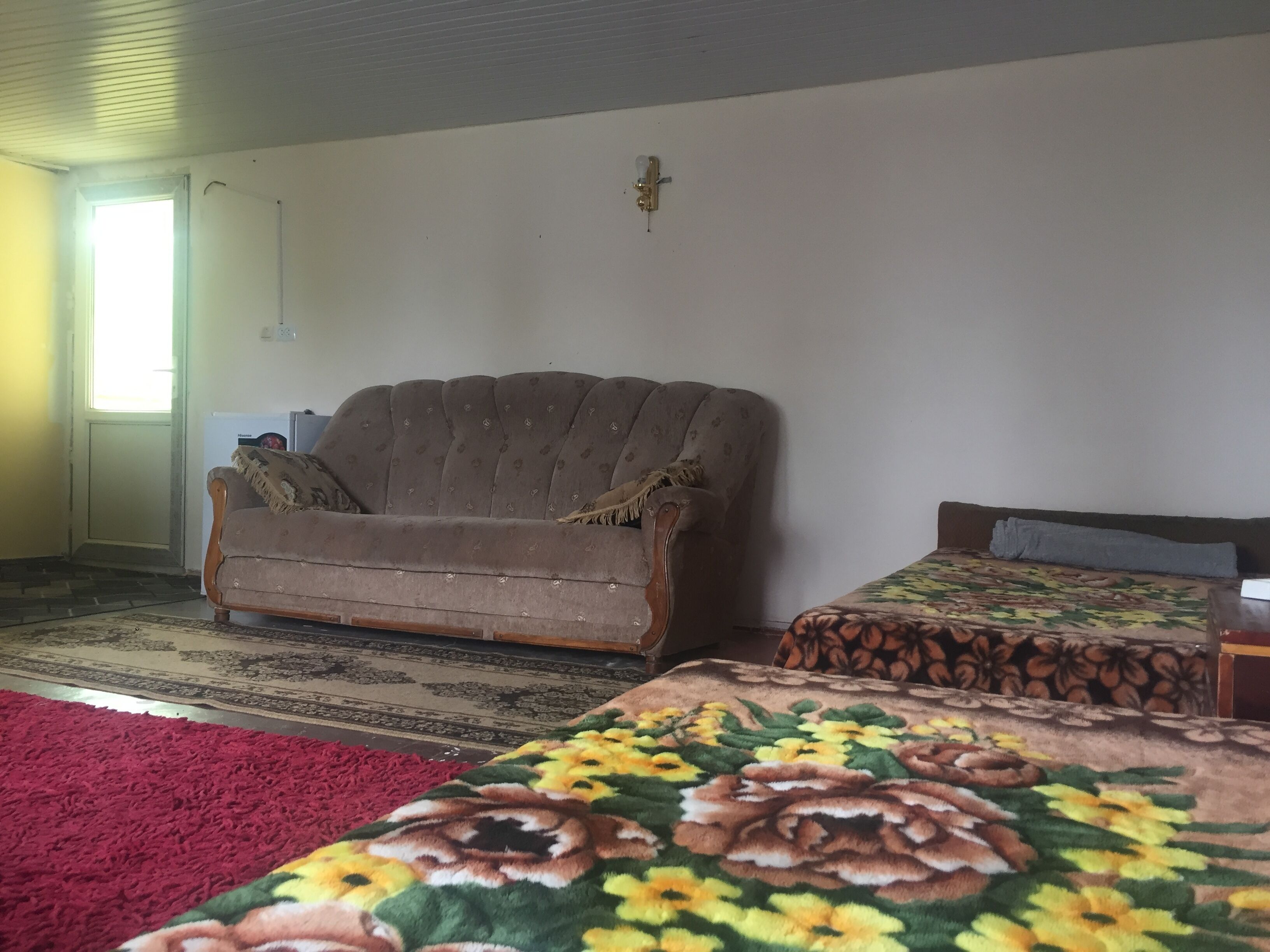 Comfort Twin kamer, balkon, uitzicht op meer | Woonruimte