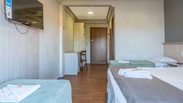 Room, City View | Blackout drapes, iron/ironing board (on request), WiFi (free)