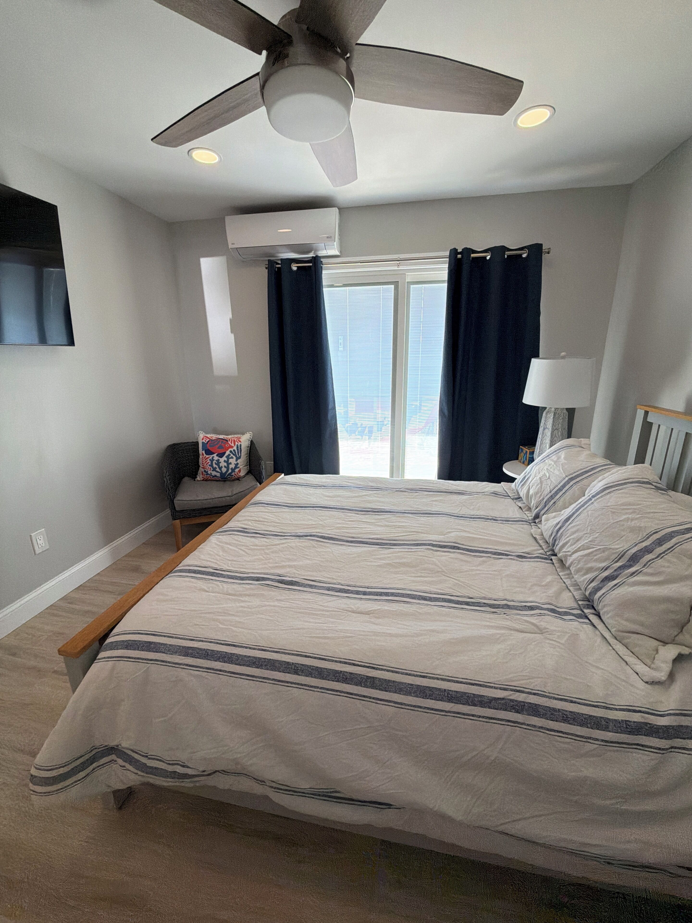 1 bedroom, WiFi (free), bed sheets
