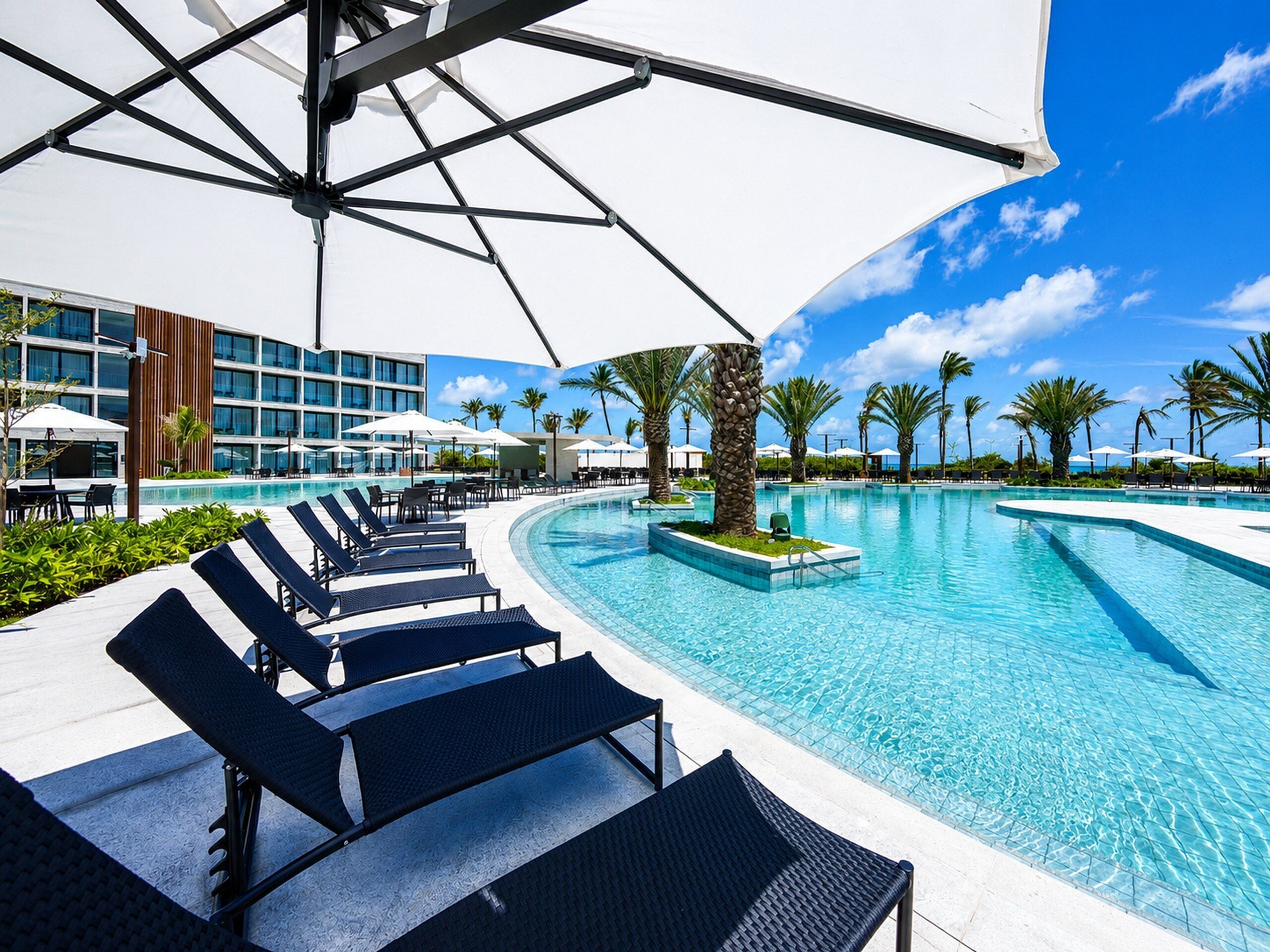 Studio, Resort View | Pool | Outdoor pool, pool umbrellas, sun loungers