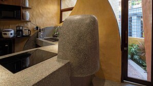 Private kitchen - Cycladic Beachfront 2-Bedroom Villa @ AnBang Beach (Đà Nẵng)