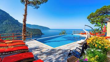 Seasonal outdoor pool