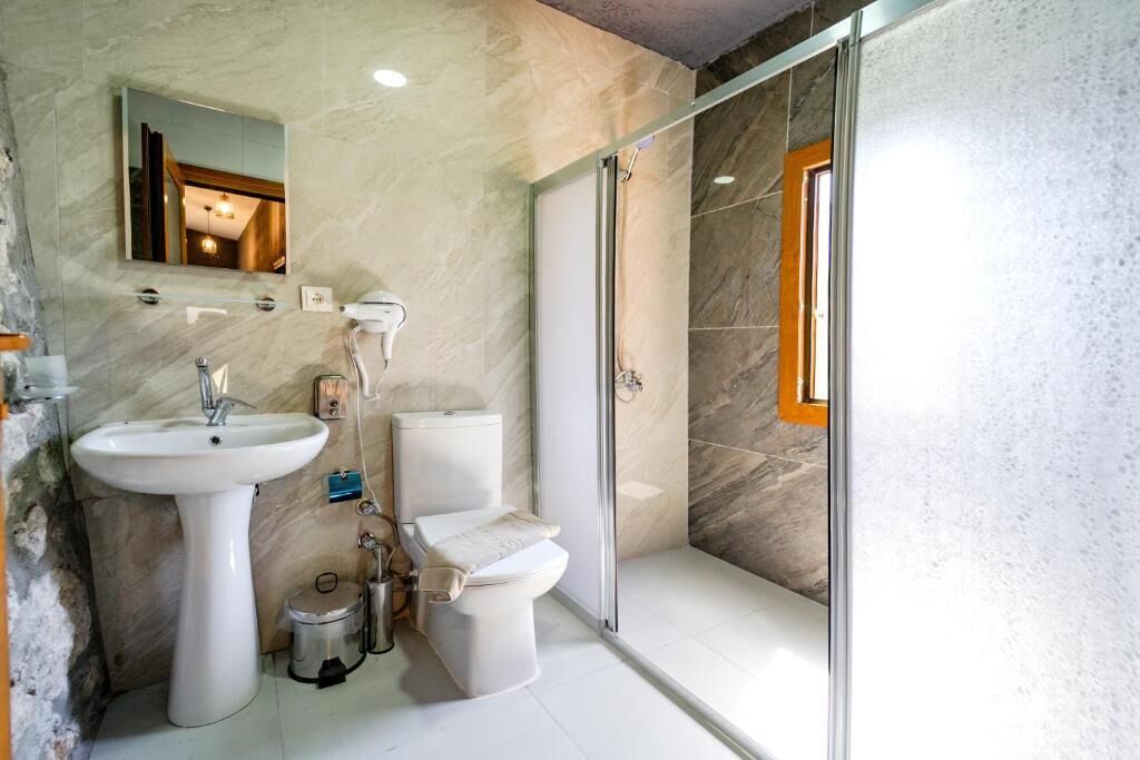 Family Bungalow, Balcony, Sea View | Bathroom