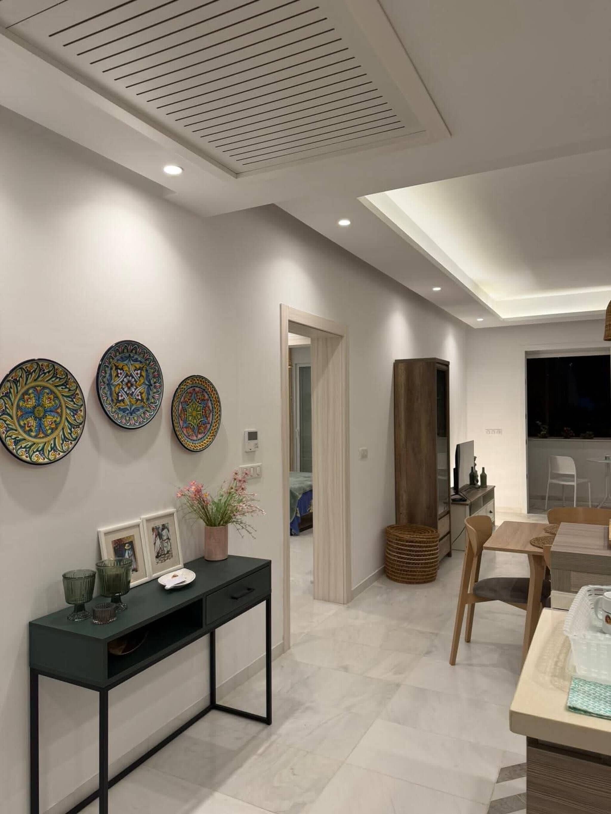 Apartamento, 1 habitación, fumadores, balcón | Sala de estar