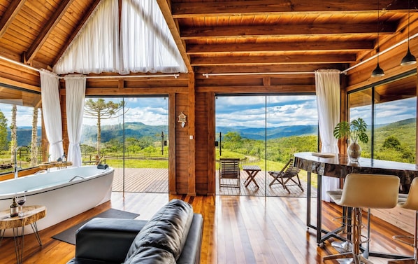 Basic Cabin | Living area