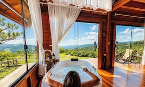 Basic Cabin | Private spa tub