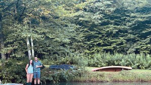 A natural setting with a body of water, a wooden bridge, and dense foliage. - Storybook Forest Cottage w/Loft, Hot Tub + Sauna Access by Blue Ridge Parkway (Newland)