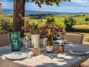 Outdoor dining - Les Murgers - PRISSE (PRISSE)