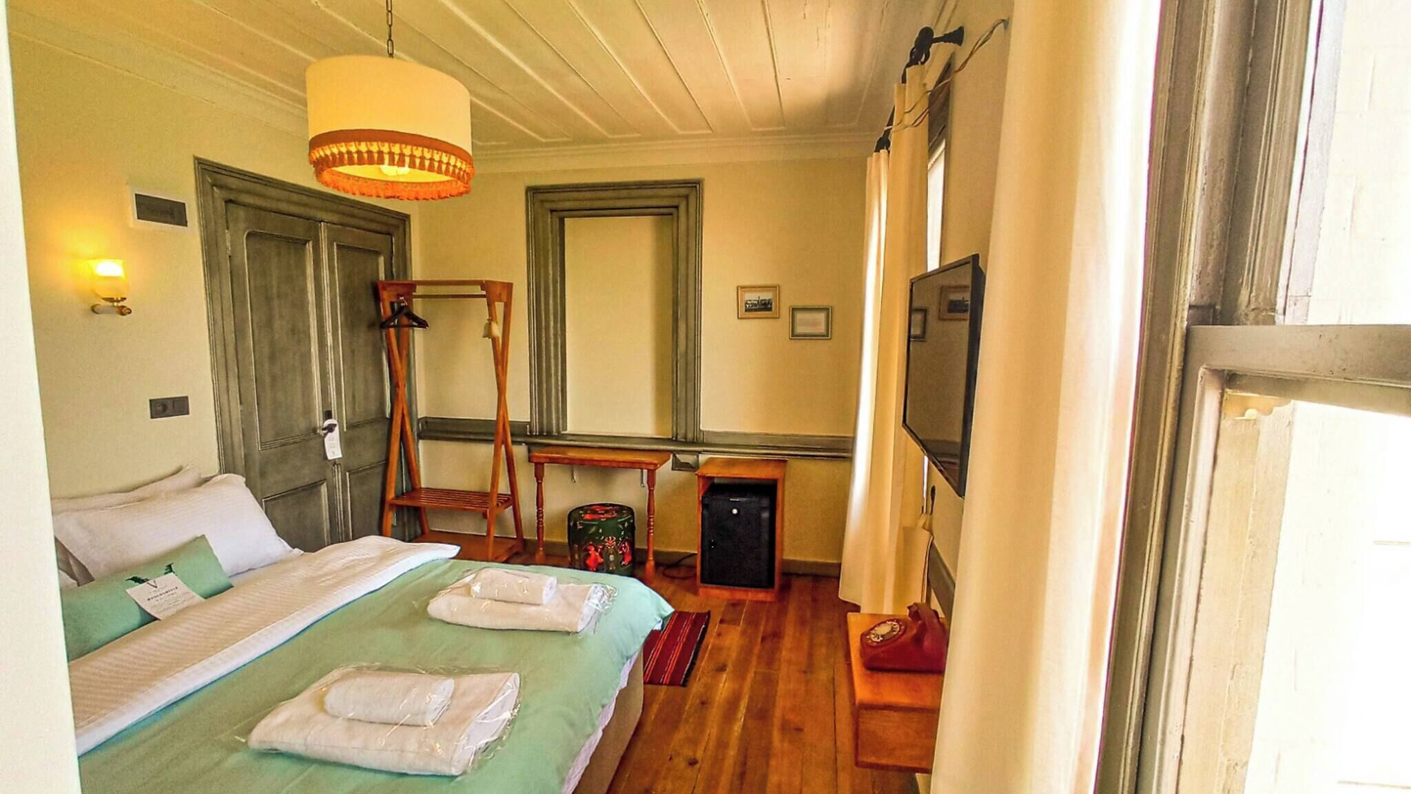 Kamer, 1 slaapkamer, uitzicht op tuin | 1 slaapkamer