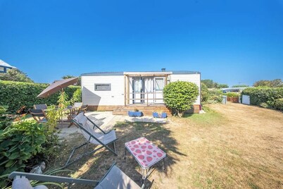 Bord de mer : Mobil-home Neuf avec Jardin