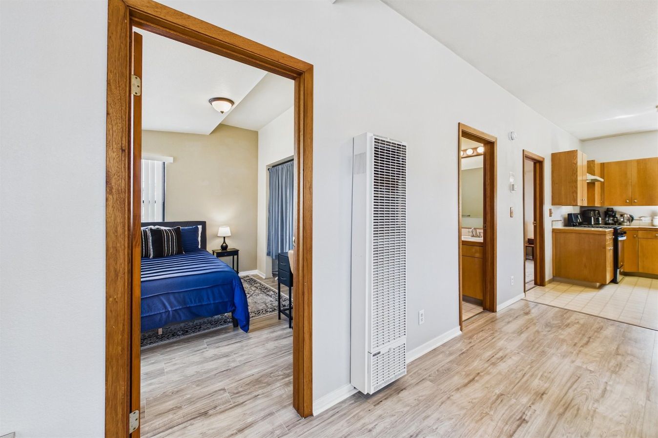 2 habitaciones, tabla de planchar con plancha y wifi gratis 