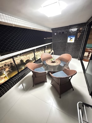 Deluxe Apartment, Sea View | Dining - Hotel Platinum Landscape Luxo apartment (Fortaleza)