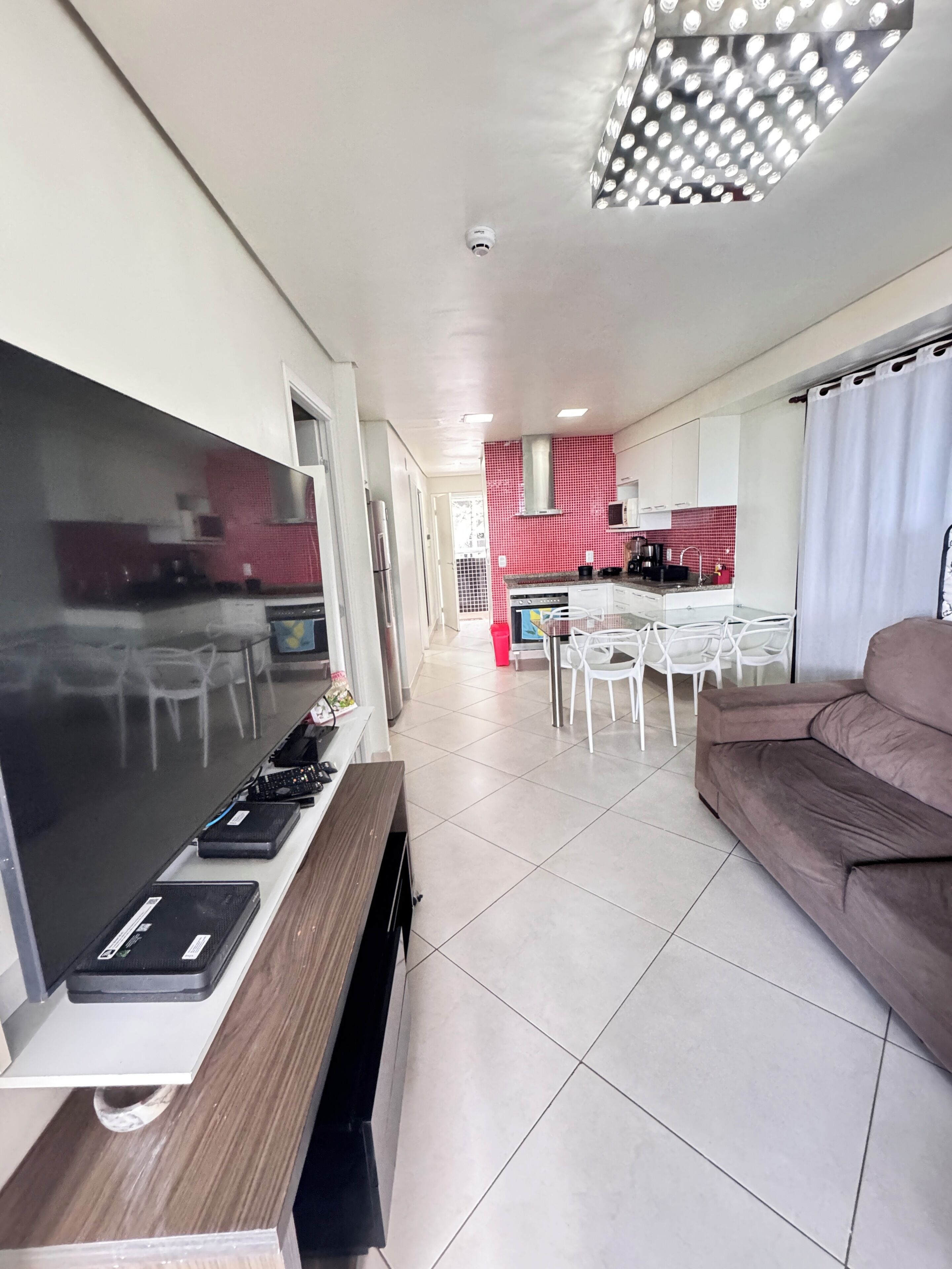 Apartament Deluxe, primera línia de platja | Sala d'estar