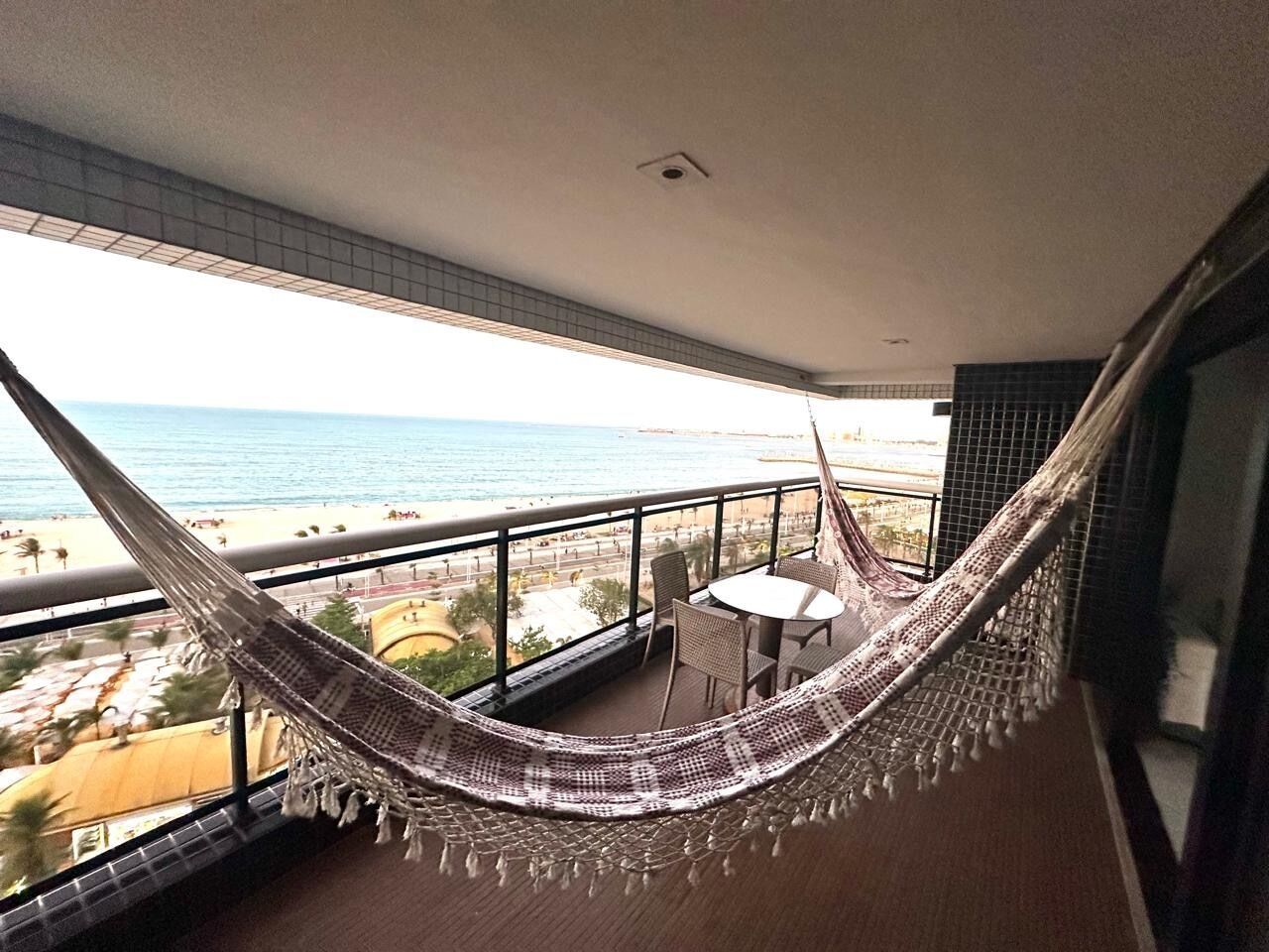 Apartament Deluxe, primera línia de platja | Terrassa o pati