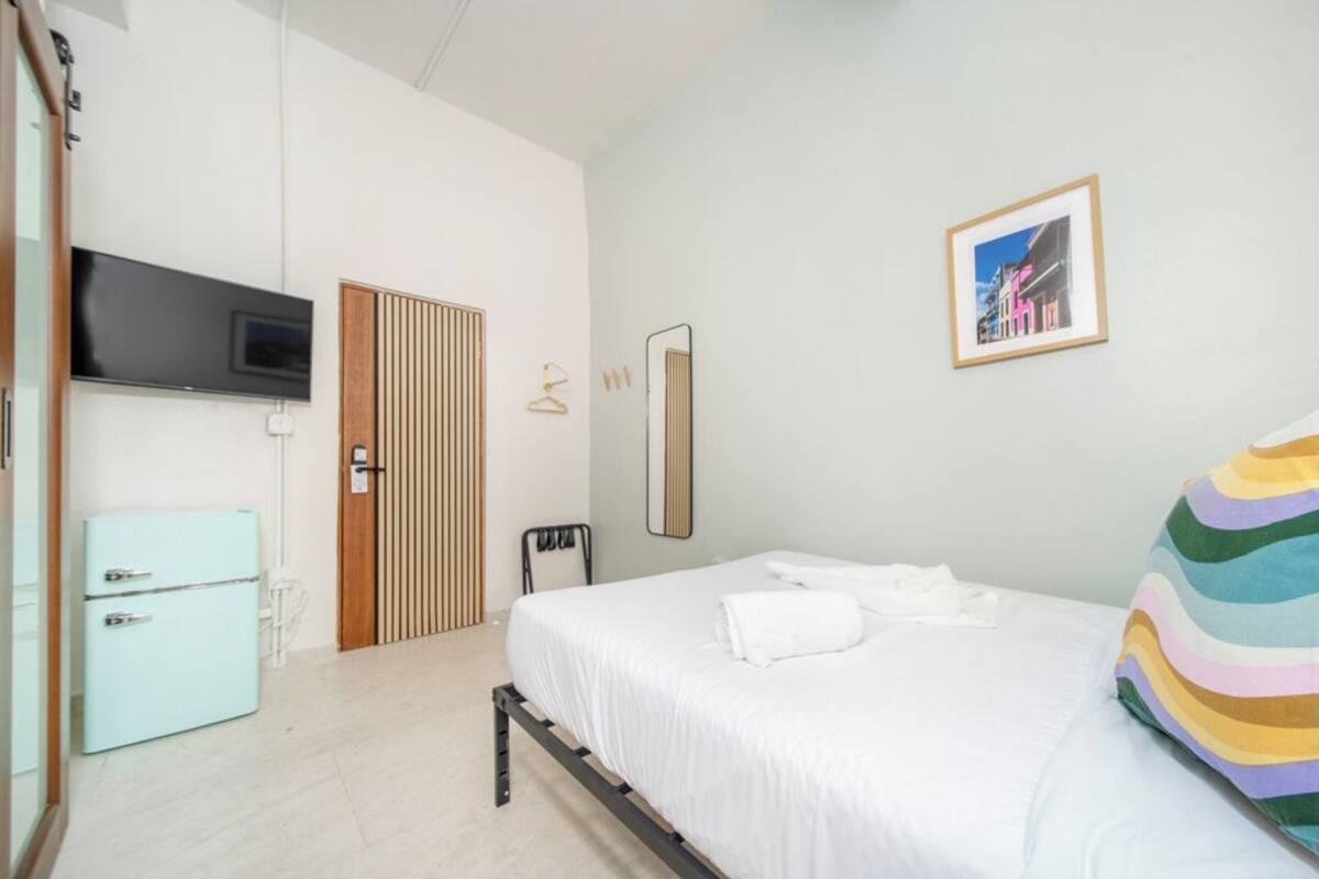 Quarto casal conforto, para não fumantes, no piso térreo | Wi-Fi de cortesia