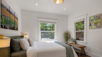 4 habitaciones, escritorio, wifi gratis y ropa de cama