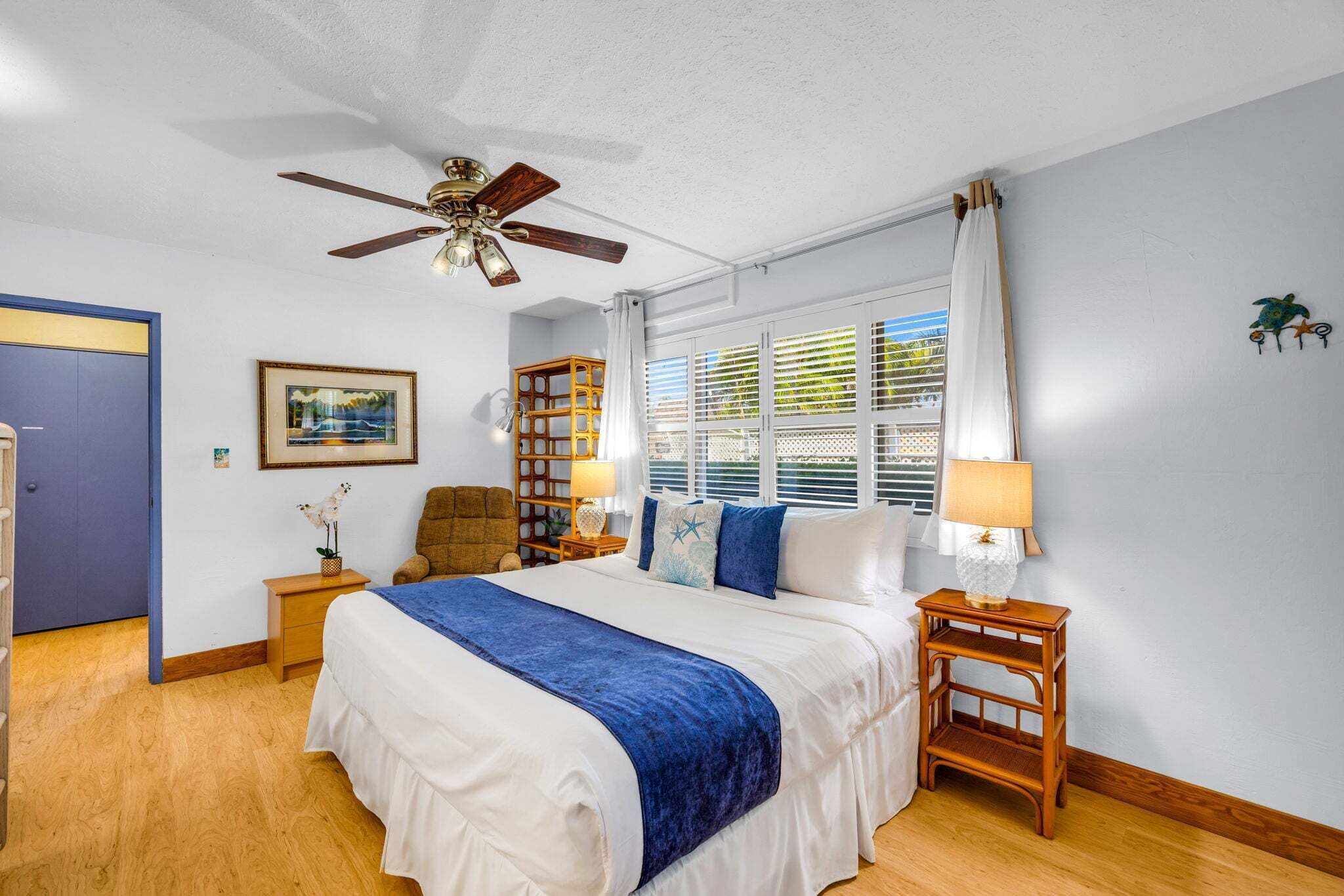 2 bedrooms, iron/ironing board, WiFi (free), bed sheets
