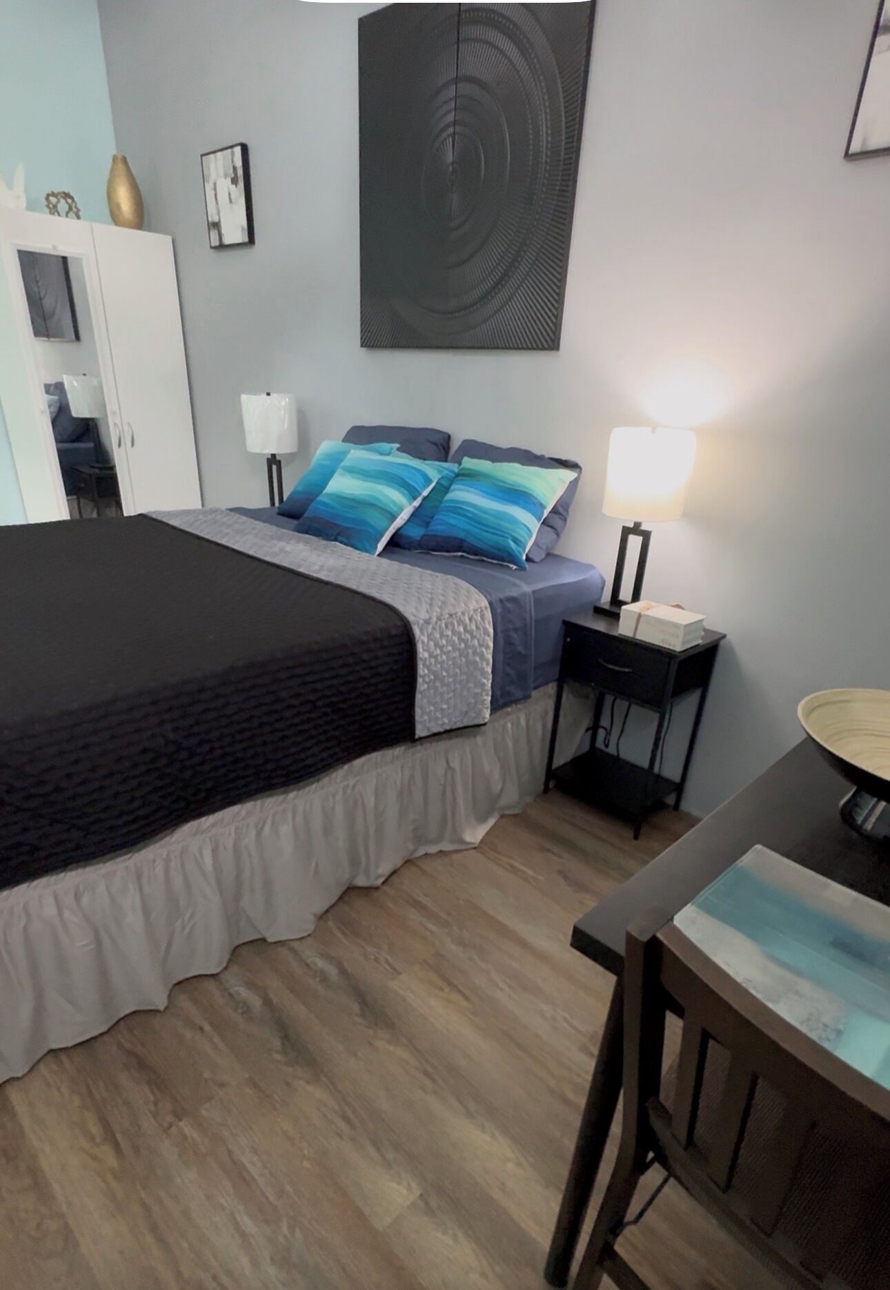 1 bedroom, iron/ironing board, free WiFi, bed sheets