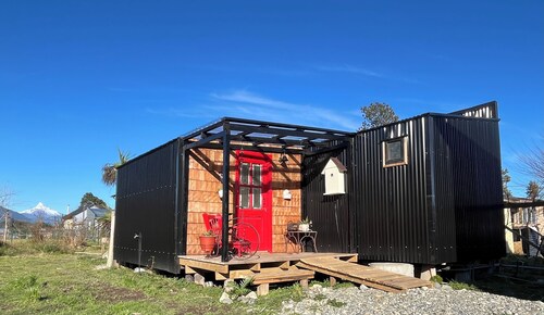Casita Loica / Canasto de Agua Huts—Chaitén, Chilean Patagonia.