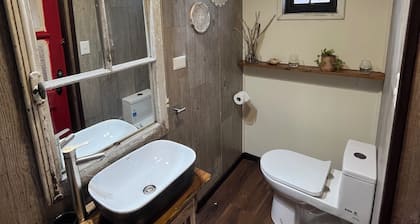 Casita Loica / Canasto de Agua Huts—Chaitén, Chilean Patagonia.