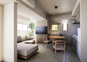 Living area - Dash Living Toranomon (Minato City, Nishishinbashi)