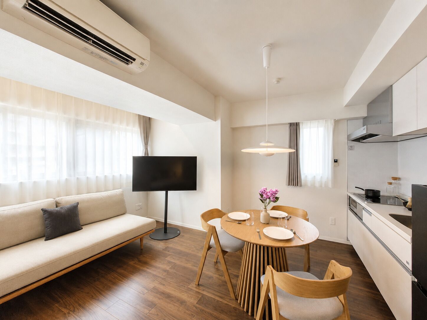 Căn hộ Deluxe, không hút thuốc (701) | Khu phòng khách