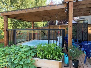 Bañera de hidromasaje al aire libre