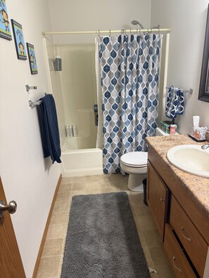 Bathroom - Superb 2-bedroom house in Oshkosh - WALKING DISTANCE TO EAA (Oshkosh)