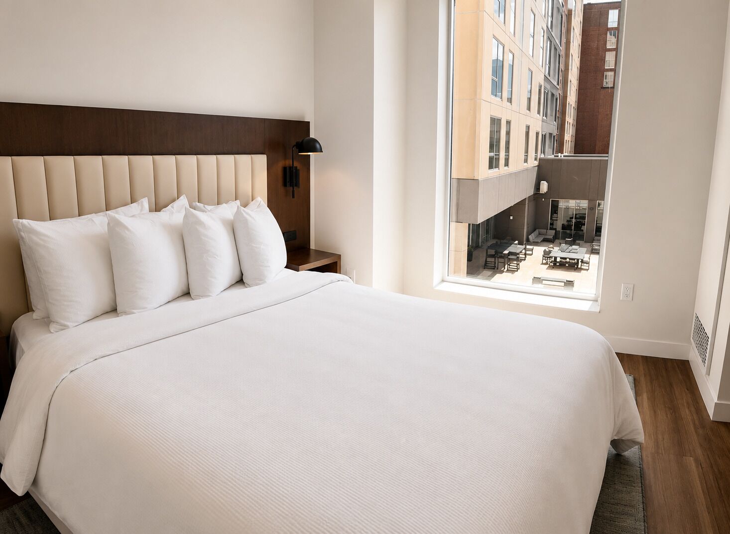 Wifi gratis y ropa de cama 