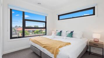 Iron/ironing board, travel crib, WiFi, bed sheets