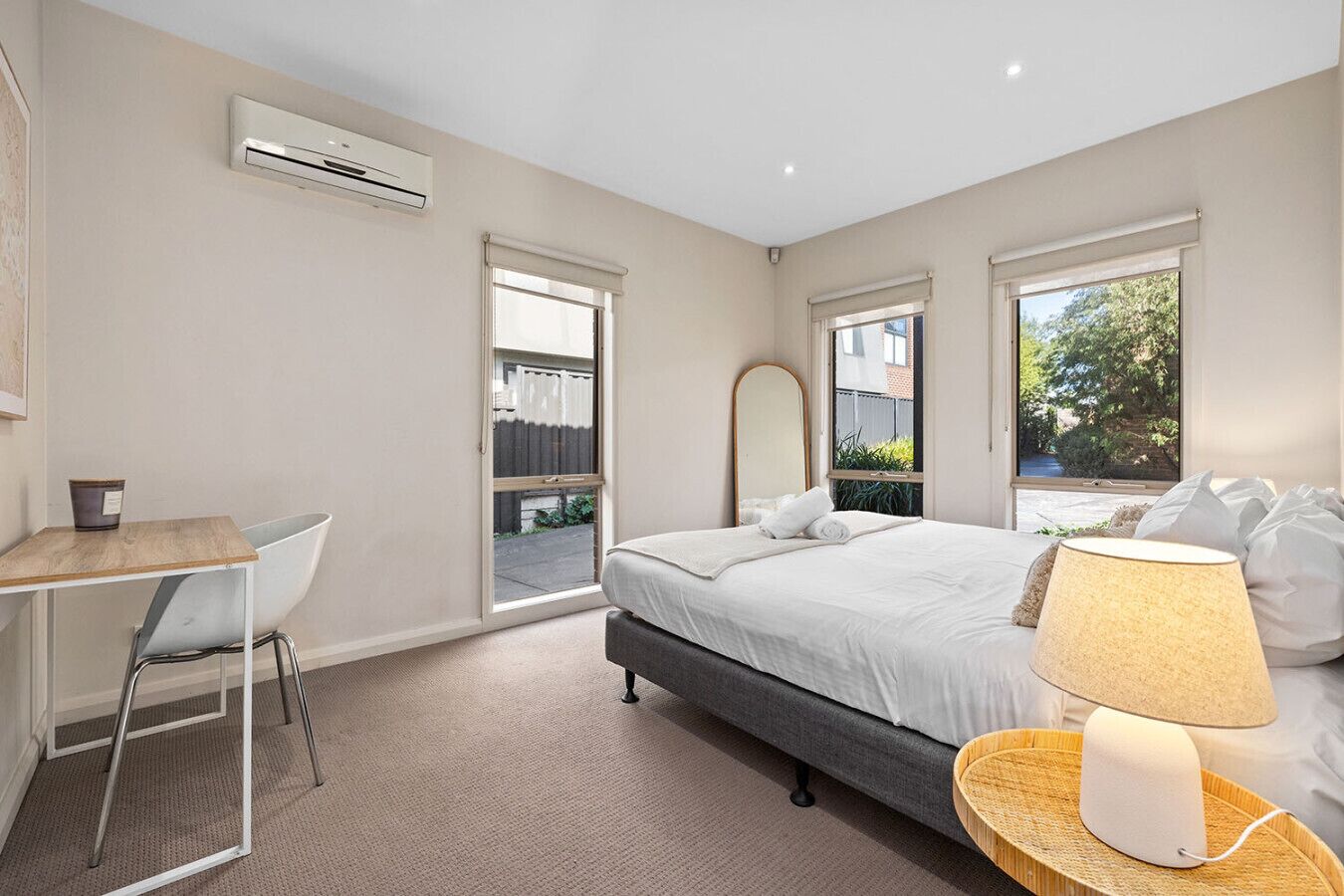 Desk, iron/ironing board, travel cot, WiFi