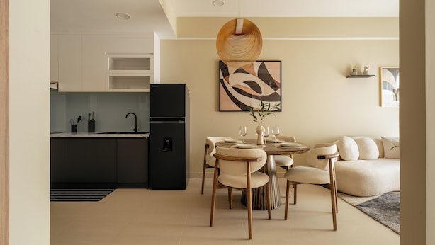 Apartemen Superior, balkon, pemandangan kota | Interior
