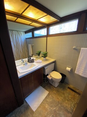 ビデ、タオル、石鹸、トイレットペーパー