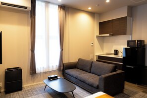 Living area - MiGO HOTEL FUKUOKA 01 (Komondocho, Hakata Ward, Fukuoka City)