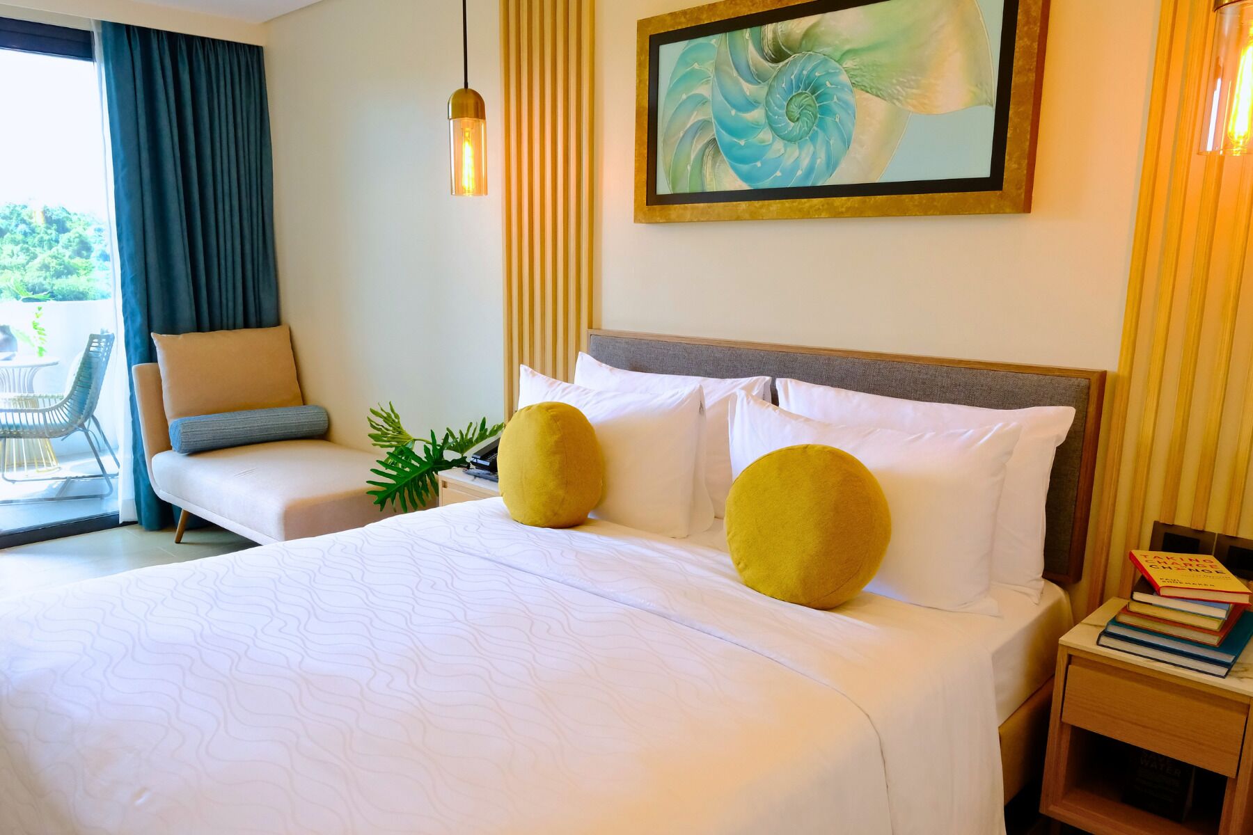  Boracay Room with Balcony & Newcoast Beach Access | In-room safe, desk, iron/ironing board, free WiFi
