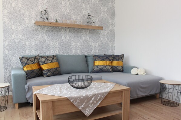 Living area - Vrbo Property (Hanstedt I)